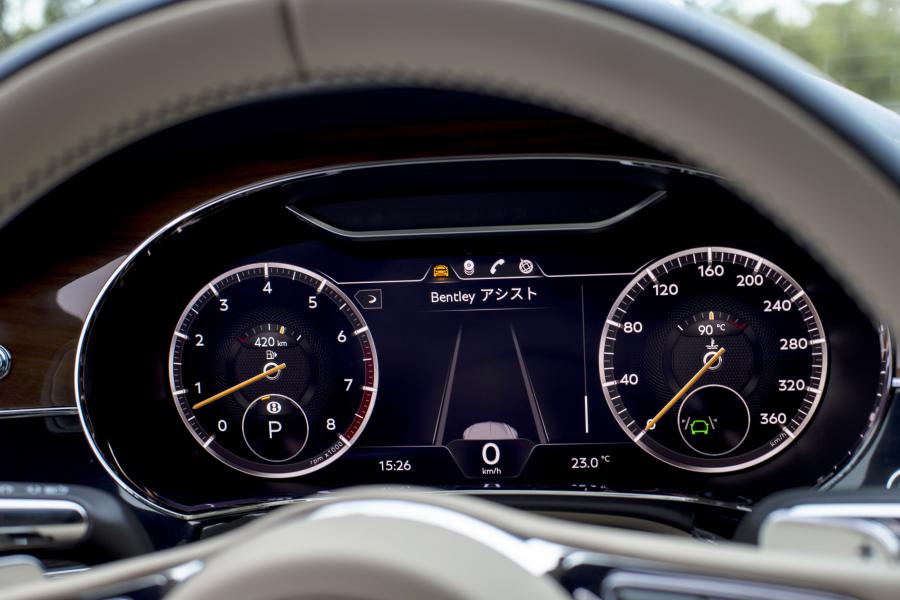 Панель приборов Bentley Continental GT First Edition 2018 года  (JP) (фото 11 из 19)